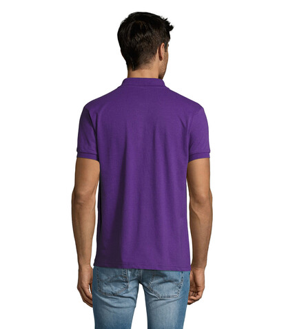 PRIME HERREN POLO 200g - Dark Purple bedrucken, Art.-Nr. S00571-DA-5XL PRIME HERREN POLO 200g - Dark Purple bedrucken, Art.-Nr. S00571-DA-5XL