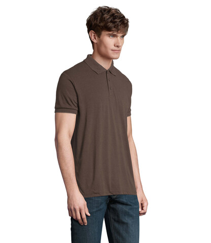 PRIME HERREN POLO 200g - Chocolate bedrucken, Art.-Nr. S00571-CH-L PRIME HERREN POLO 200g - Chocolate bedrucken, Art.-Nr. S00571-CH-L