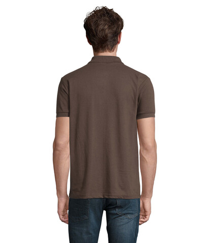 PRIME HERREN POLO 200g - Chocolate bedrucken, Art.-Nr. S00571-CH-L PRIME HERREN POLO 200g - Chocolate bedrucken, Art.-Nr. S00571-CH-L