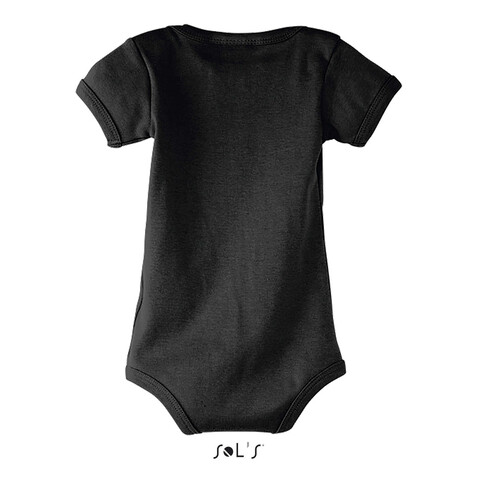 BAMBINO BABY BODY 180g - Schwarz bedrucken, Art.-Nr. S00583-BK-S BAMBINO BABY BODY 180g - Schwarz bedrucken, Art.-Nr. S00583-BK-S