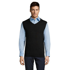 GENTLEMEN UNISEX SWEATER - Schwarz bedrucken, Art.-Nr. S00591-BK-XXS