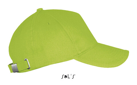 LONG BEACH FIVE PANEL CAP - Lime bedrucken, Art.-Nr. S00594-LM-M LONG BEACH FIVE PANEL CAP - Lime bedrucken, Art.-Nr. S00594-LM-M