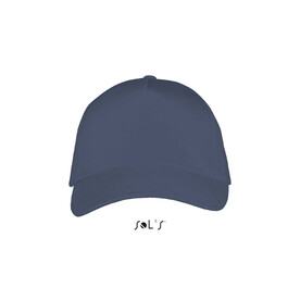 LONG BEACH FIVE PANEL CAP - Denim bedrucken, Art.-Nr. S00594-DM-M