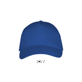 LONG BEACH FIVE PANEL CAP - Royal Blue bedrucken, Art.-Nr. S00594-RB-M