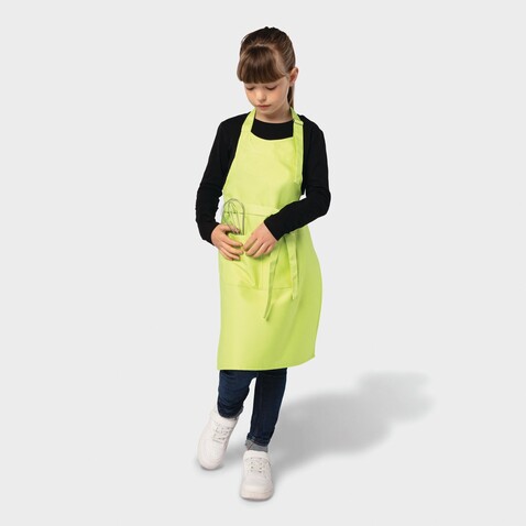 GALA KIDS APRON WITH POCKET - Apple Green bedrucken, Art.-Nr. S00599-AG-M GALA KIDS APRON WITH POCKET - Apple Green bedrucken, Art.-Nr. S00599-AG-M