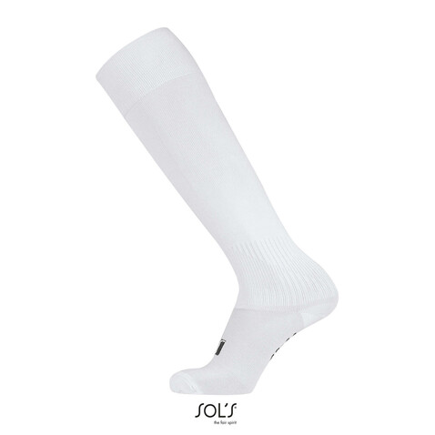 SOCCER SOCKS - White bedrucken, Art.-Nr. S00604-WH-M SOCCER SOCKS - White bedrucken, Art.-Nr. S00604-WH-M