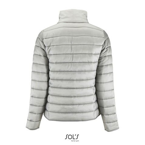 RIDE DAMEN JACKE 180g - Metal Grey bedrucken, Art.-Nr. S01170-MG-S