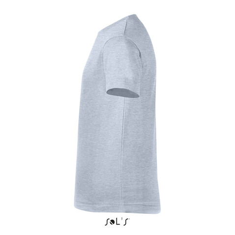 REGENT FIT KINDER 150g - Heather Sky bedrucken, Art.-Nr. S01183-HS-4XL