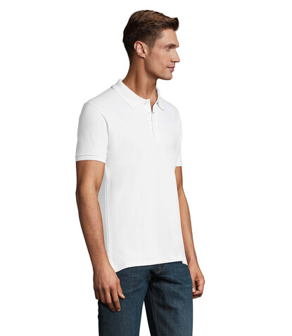 PHOENIX HERREN POLO 220g - White bedrucken, Art.-Nr. S01708-WH-3XL PHOENIX HERREN POLO 220g - White bedrucken, Art.-Nr. S01708-WH-3XL