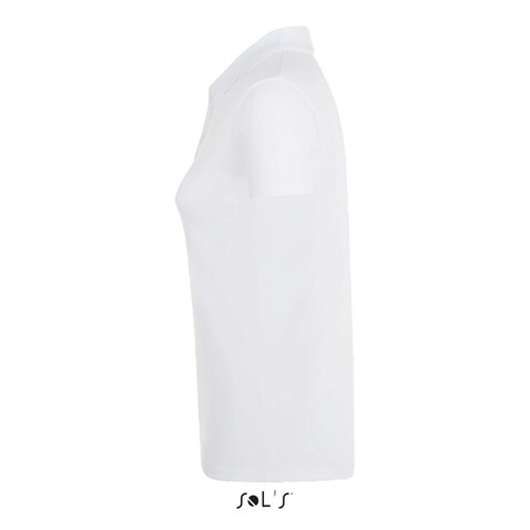 PHOENIX WOMEN ELASTANE POLO - White bedrucken, Art.-Nr. S01709-WH-S PHOENIX WOMEN ELASTANE POLO - White bedrucken, Art.-Nr. S01709-WH-S