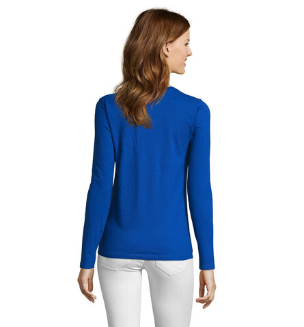 IMPERIAL Women lsl 190g - Royal Blue bedrucken, Art.-Nr. S02075-RB-XL IMPERIAL Women lsl 190g - Royal Blue bedrucken, Art.-Nr. S02075-RB-XL