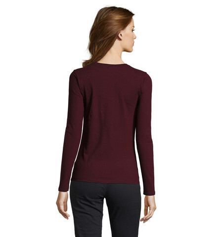 IMPERIAL Women lsl 190g - Oxblood bedrucken, Art.-Nr. S02075-OX-XL