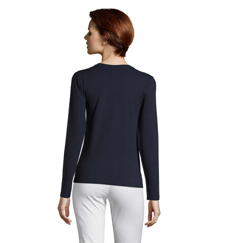 IMPERIAL Women lsl 190g - French Navy bedrucken, Art.-Nr. S02075-FN-M