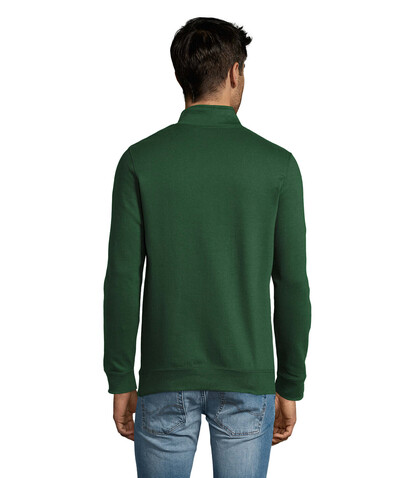 STAN Sweater Zip Kragen 260 - Bottle Green bedrucken, Art.-Nr. S02088-BO-XL STAN Sweater Zip Kragen 260 - Bottle Green bedrucken, Art.-Nr. S02088-BO-XL