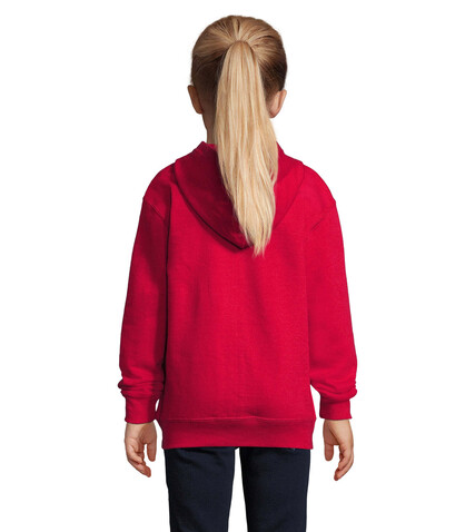 STONE KINDER HOODIE  260g - Red bedrucken, Art.-Nr. S02092-RD-3XL