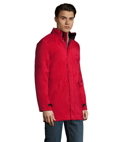ROBYN UNISEX PARKA - Red bedrucken, Art.-Nr. S02109-RD-S