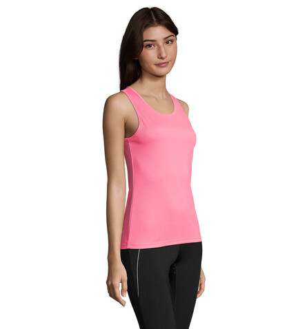 SPORTY TT WOMEN TANK TOP - Neon-Rosa 2 bedrucken, Art.-Nr. S02117-NP-XXL SPORTY TT WOMEN TANK TOP - Neon-Rosa 2 bedrucken, Art.-Nr. S02117-NP-XXL