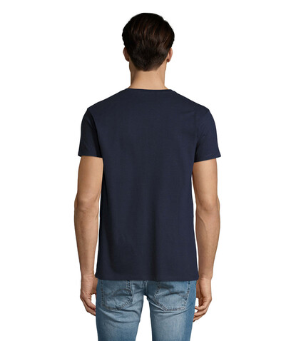 IMPERIAL HERREN V SHIRT 190-WH-3XL - French Navy bedrucken, Art.-Nr. S02940-FN-M IMPERIAL HERREN V SHIRT 190-WH-3XL - French Navy bedrucken, Art.-Nr. S02940-FN-M