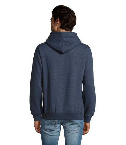 SPENCER Herren Sweater 280 - Heather Denim bedrucken, Art.-Nr. S02991-HD-XXL SPENCER Herren Sweater 280 - Heather Denim bedrucken, Art.-Nr. S02991-HD-XXL