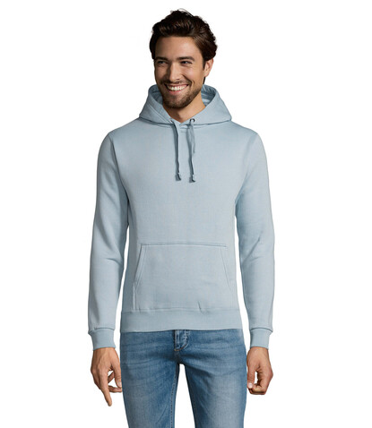SPENCER Herren Sweater 280 - Creamy Blue bedrucken, Art.-Nr. S02991-CY-XS