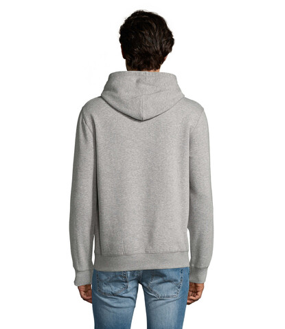 SPENCER Herren Sweater 280 - Grau-Melange 2 bedrucken, Art.-Nr. S02991-GY-S