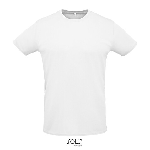 SPRINT UNIT-SHIRT 130g - White bedrucken, Art.-Nr. S02995-WH-S SPRINT UNIT-SHIRT 130g - White bedrucken, Art.-Nr. S02995-WH-S