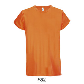 SPRINT UNIT-SHIRT 130g - Neon Orange bedrucken, Art.-Nr. S02995-NO-XXS
