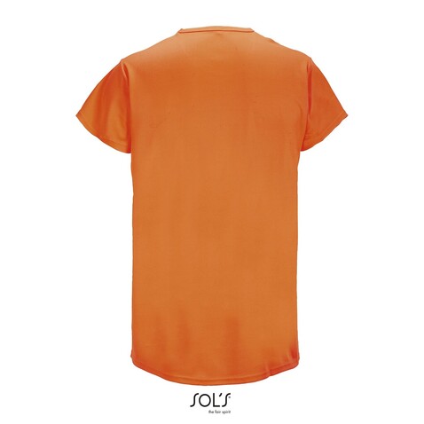 SPRINT UNIT-SHIRT 130g - Neon Orange bedrucken, Art.-Nr. S02995-NO-L