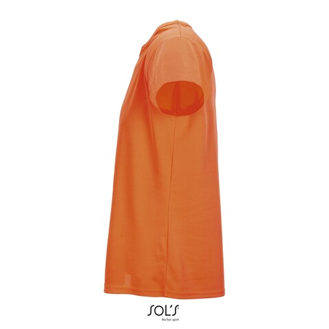 SPRINT UNIT-SHIRT 130g - Neon Orange bedrucken, Art.-Nr. S02995-NO-L