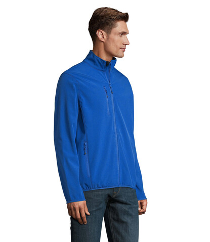 RADIAN MEN SOFTSHELL - Royal Blue bedrucken, Art.-Nr. S03090-RB-M