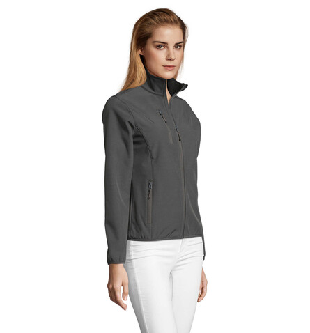 RADIAN WOMEN SOFTSHELL - Anthrazitgrau bedrucken, Art.-Nr. S03107-CR-XL RADIAN WOMEN SOFTSHELL - Anthrazitgrau bedrucken, Art.-Nr. S03107-CR-XL
