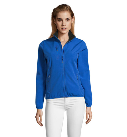 RADIAN WOMEN SOFTSHELL - Royal Blue bedrucken, Art.-Nr. S03107-RB-S