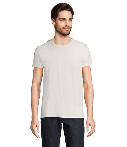 PIONEER MEN T-Shirt 175g - Off-White bedrucken, Art.-Nr. S03565-WW-S