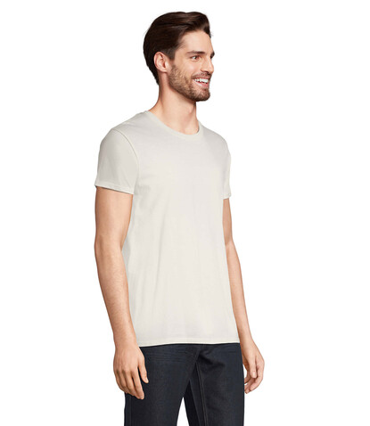 PIONEER MEN T-Shirt 175g - Off-White bedrucken, Art.-Nr. S03565-WW-S