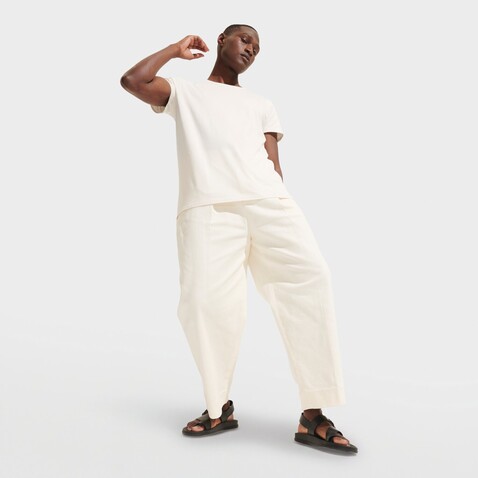 PIONEER MEN T-Shirt 175g - Off-White bedrucken, Art.-Nr. S03565-WW-S