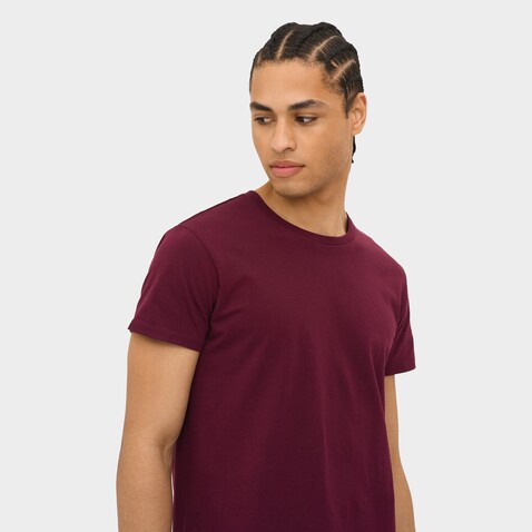 PIONEER MEN T-Shirt 175g - Burgundy bedrucken, Art.-Nr. S03565-BG-XXL
