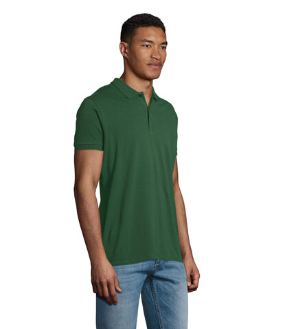 PLANET MEN Polo 170g - Bottle Green bedrucken, Art.-Nr. S03566-BO-5XL