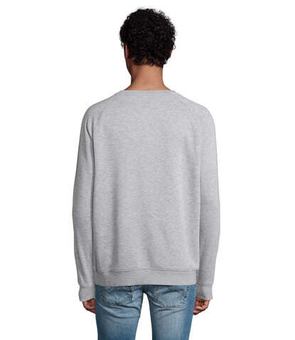 SPACE Unisex Sweater 280g - Grau-Melange 2 bedrucken, Art.-Nr. S03567-GY-XXL