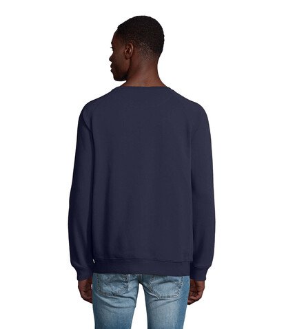 SPACE Unisex Sweater 280g - French Navy bedrucken, Art.-Nr. S03567-FN-3XL