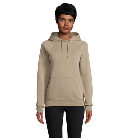 STELLAR Unisex Hoodie - Khaki bedrucken, Art.-Nr. S03568-KH-L STELLAR Unisex Hoodie - Khaki bedrucken, Art.-Nr. S03568-KH-L