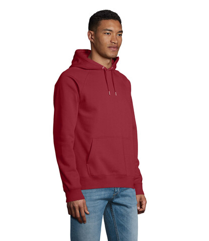 STELLAR Unisex Hoodie - Burgundy bedrucken, Art.-Nr. S03568-BG-L