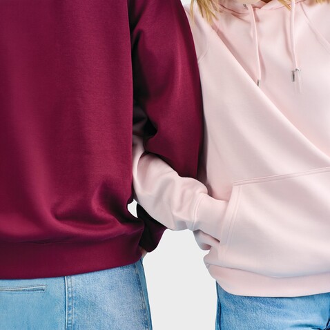 STELLAR Unisex Hoodie - Burgundy bedrucken, Art.-Nr. S03568-BG-L