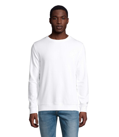 COMET SWEATER 280g - White bedrucken, Art.-Nr. S03574-WH-M