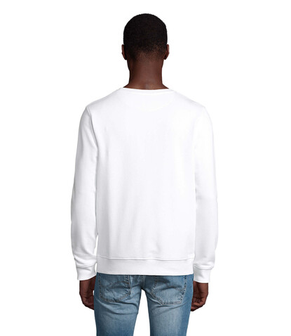 COMET SWEATER 280g - White bedrucken, Art.-Nr. S03574-WH-M
