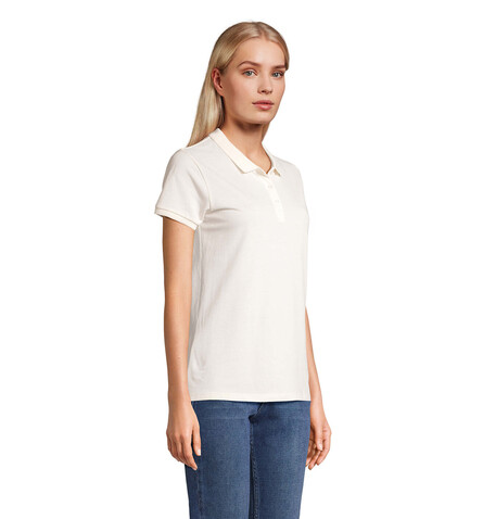 PLANET WOMEN Polo 170g - Off-White bedrucken, Art.-Nr. S03575-WW-XL