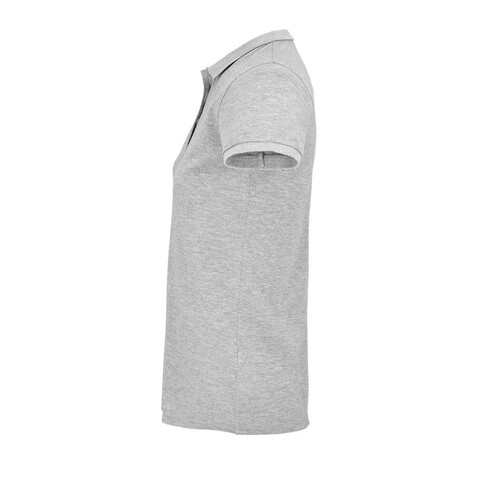 PLANET WOMEN Polo 170g - Grau-Melange 2 bedrucken, Art.-Nr. S03575-GY-L