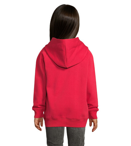 STELLAR KINDER KAPUZENPULLI - Red bedrucken, Art.-Nr. S03576-RD-L STELLAR KINDER KAPUZENPULLI - Red bedrucken, Art.-Nr. S03576-RD-L