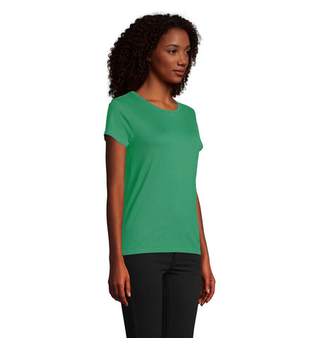 PIONEER WOMEN T-Shirt 175g - Kelly Green bedrucken, Art.-Nr. S03579-KG-L