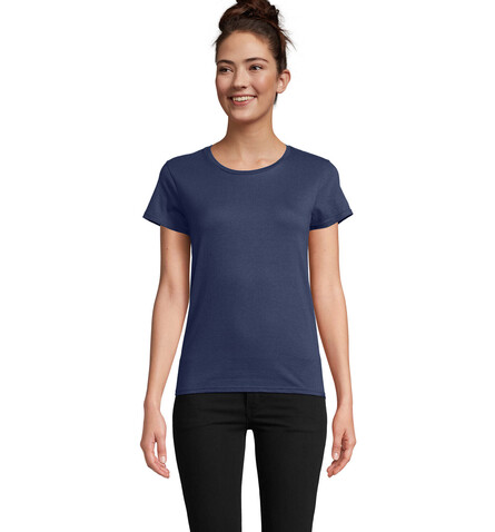 PIONEER WOMEN T-Shirt 175g - Denim bedrucken, Art.-Nr. S03579-DM-XL PIONEER WOMEN T-Shirt 175g - Denim bedrucken, Art.-Nr. S03579-DM-XL