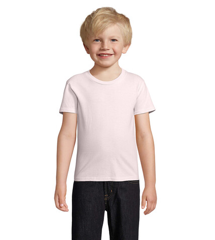 CRUSADER KINDERT-SHIRT 150g - Pale Pink bedrucken, Art.-Nr. S03580-PP-4XL